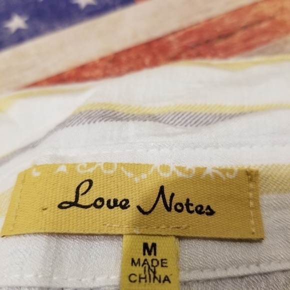 Anthropologie Love Notes shirt, sz M - Picture 4 of 6